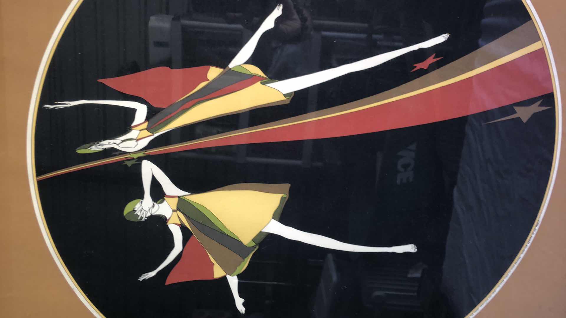 Photo 1 of JOHN EASTMAN IN STYLE OF BEATLES YELLOW SUBMARINE PAINTING 29” X 25”