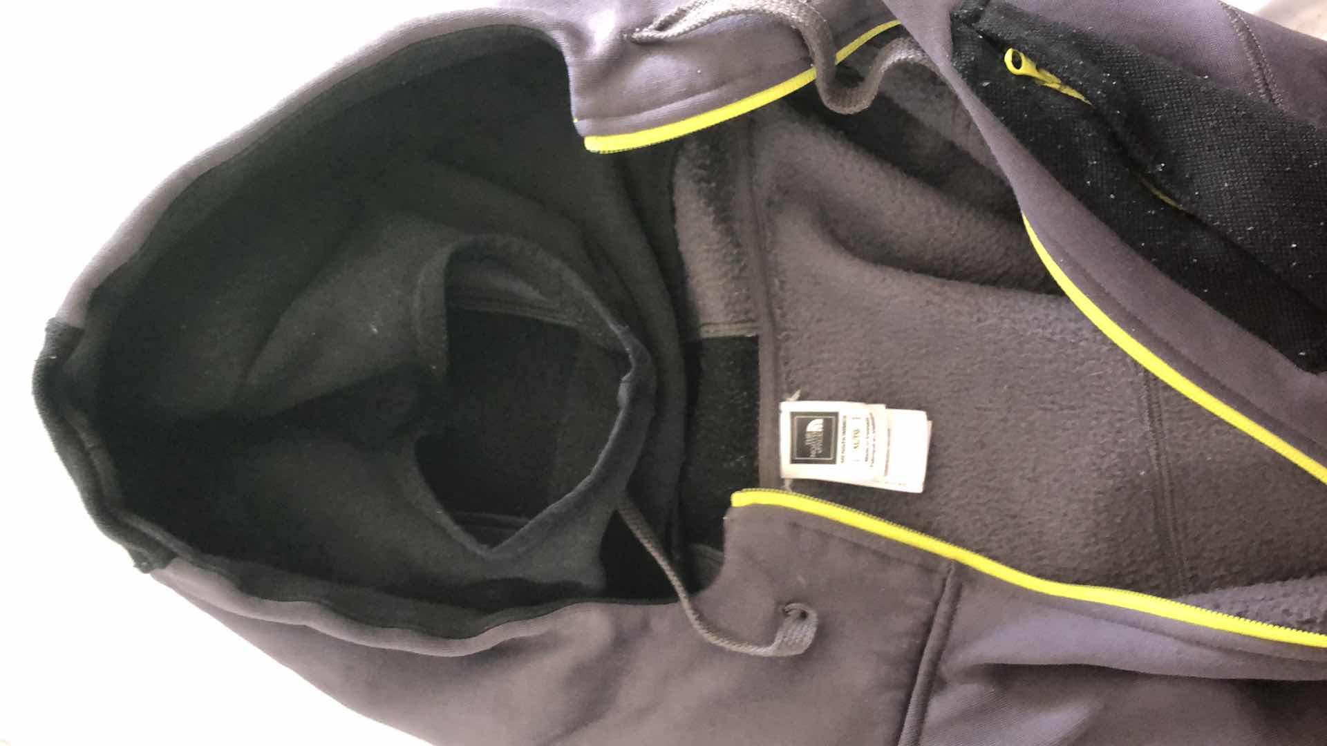 Photo 1 of 3 MENS XL JACKETS (2 CUSTOM LEATHER & NORTH FACE HOODIE)