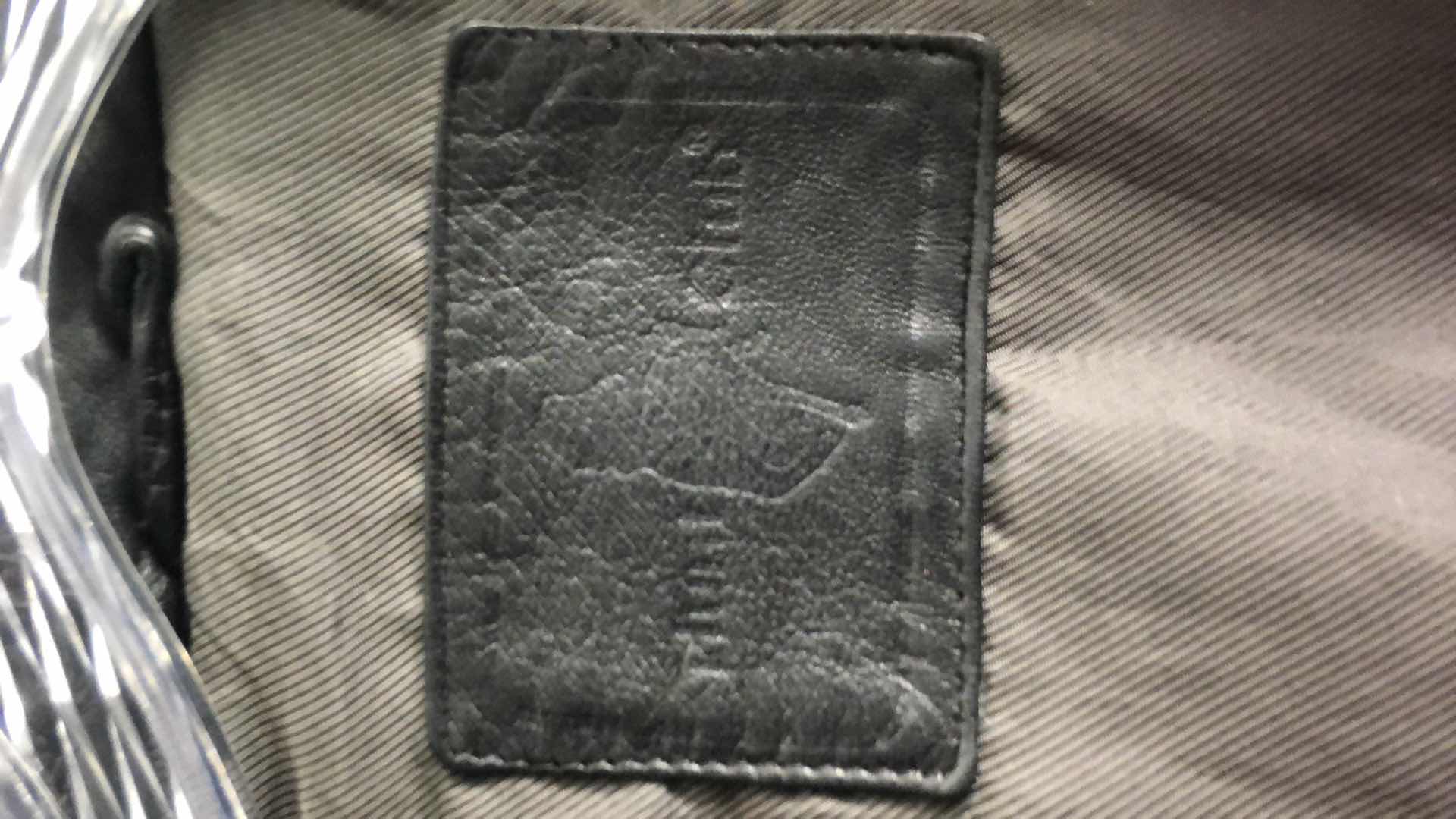 Photo 1 of 3 MENS XL JACKETS (2 CUSTOM LEATHER & NORTH FACE HOODIE)