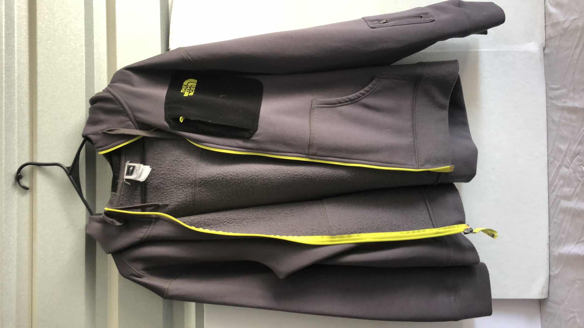 Photo 1 of 3 MENS XL JACKETS (2 CUSTOM LEATHER & NORTH FACE HOODIE)