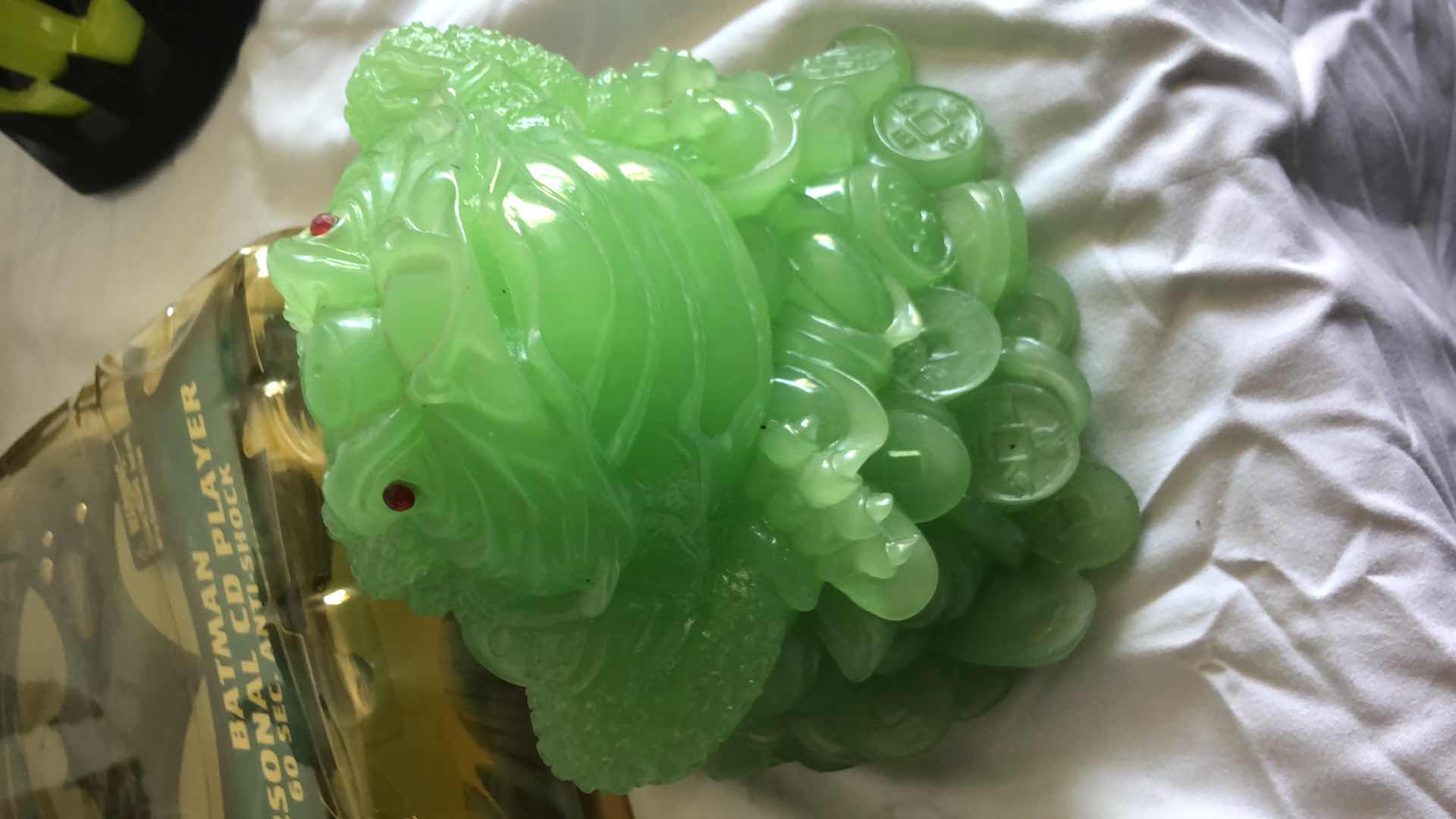 Photo 1 of FUN BUNDLE - HEAVY MODEL PLANE, SHELF DECOR, BATMAN CD PLAYER, BIKE HELMET, TIRE PUMP