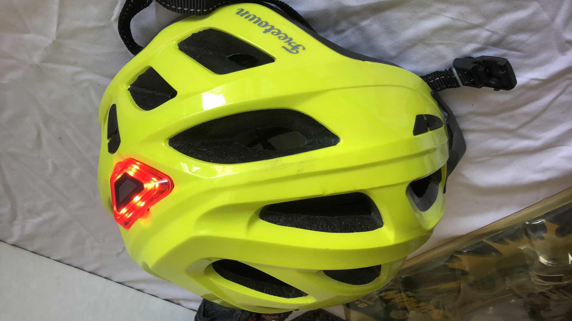 Photo 1 of FUN BUNDLE - HEAVY MODEL PLANE, SHELF DECOR, BATMAN CD PLAYER, BIKE HELMET, TIRE PUMP