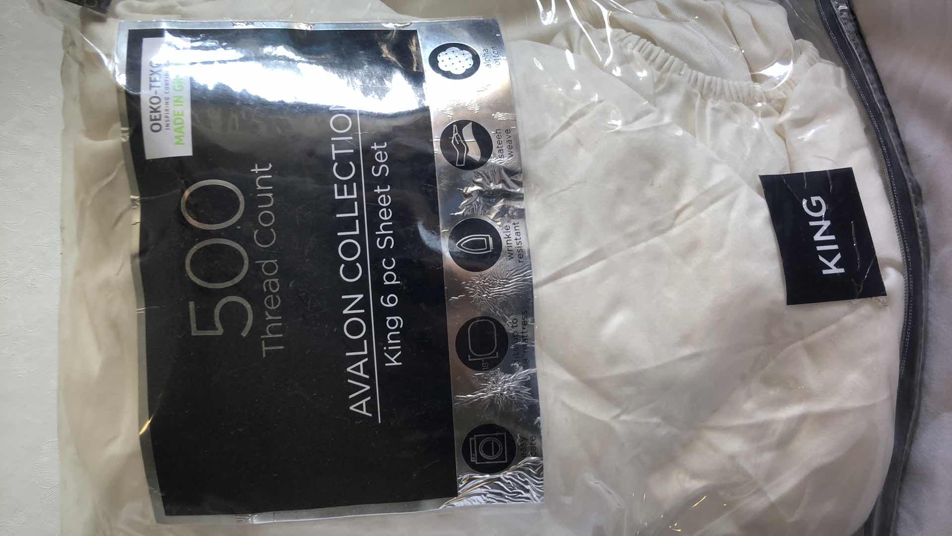 Photo 2 of ASSORTED COVERS AND SHEETS FOR KING SIZE BED