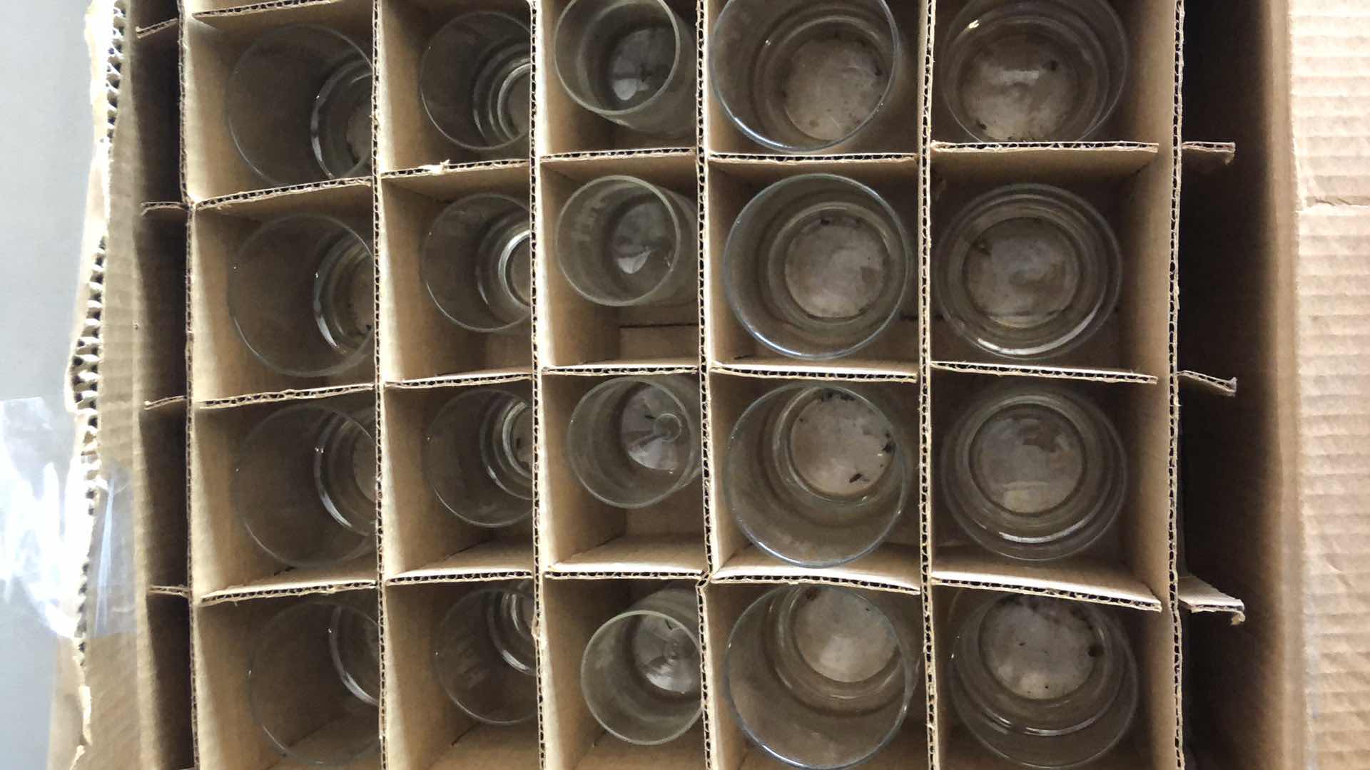 Photo 1 of SET OF PF 41 CUSTOM CRYSTAL GLASSES, GOBLETS AND VASE