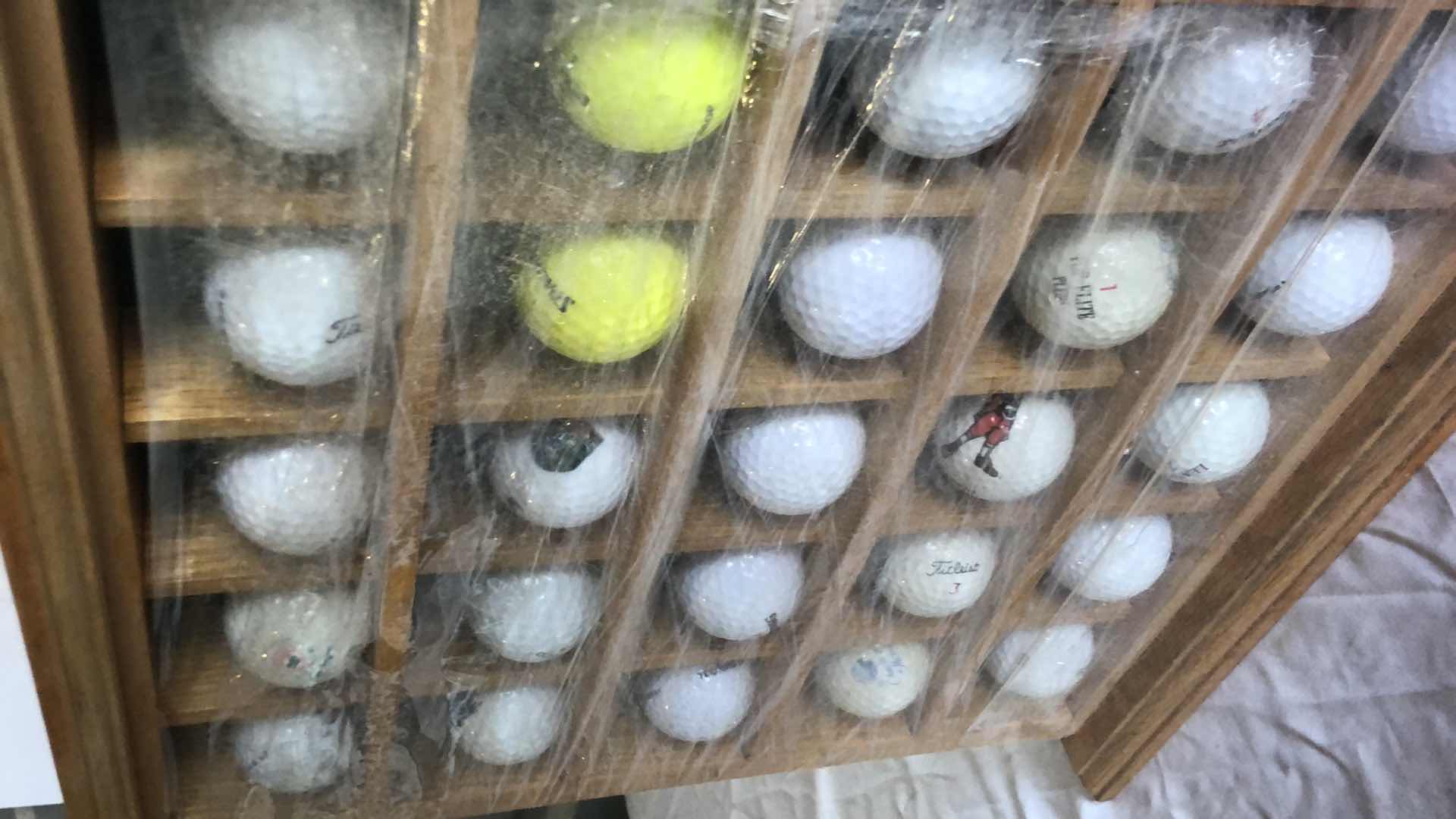 Photo 1 of SKIL CORDLESS DRILL AND 88pc DRILL BIT SET, COLLECTIBLE GOLF BALL DISPLAY