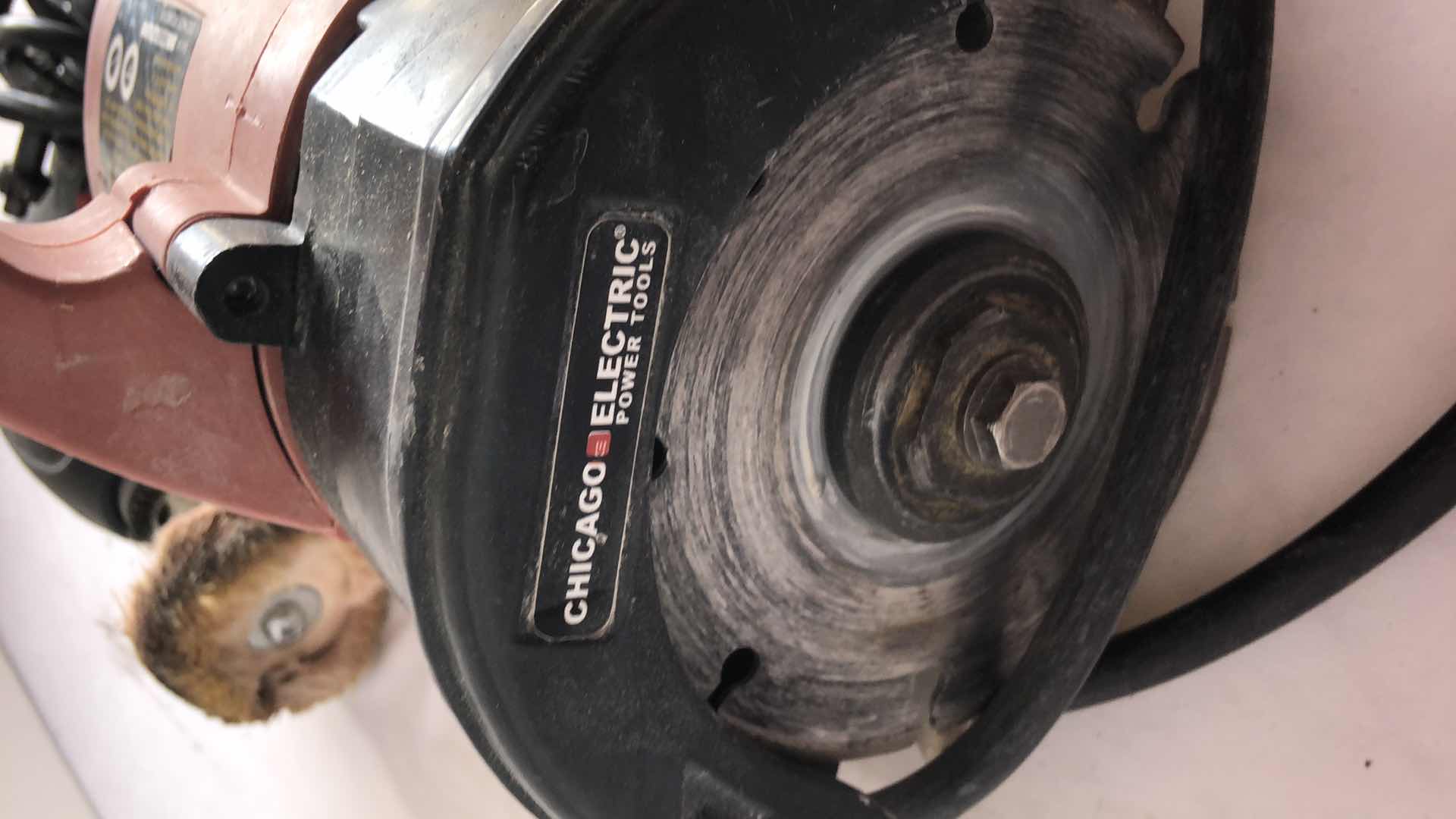 Photo 1 of DRILL MASTER CLOSE QUARTER DRILL AND CHICAGO ELECTRIC 4” HANDHELD TILE SAW (2)