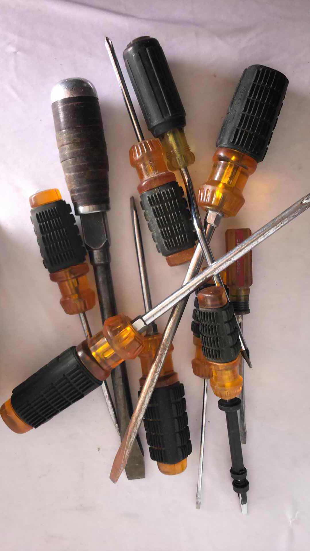 Photo 1 of BIG BOX OF SCREWDRIVERS