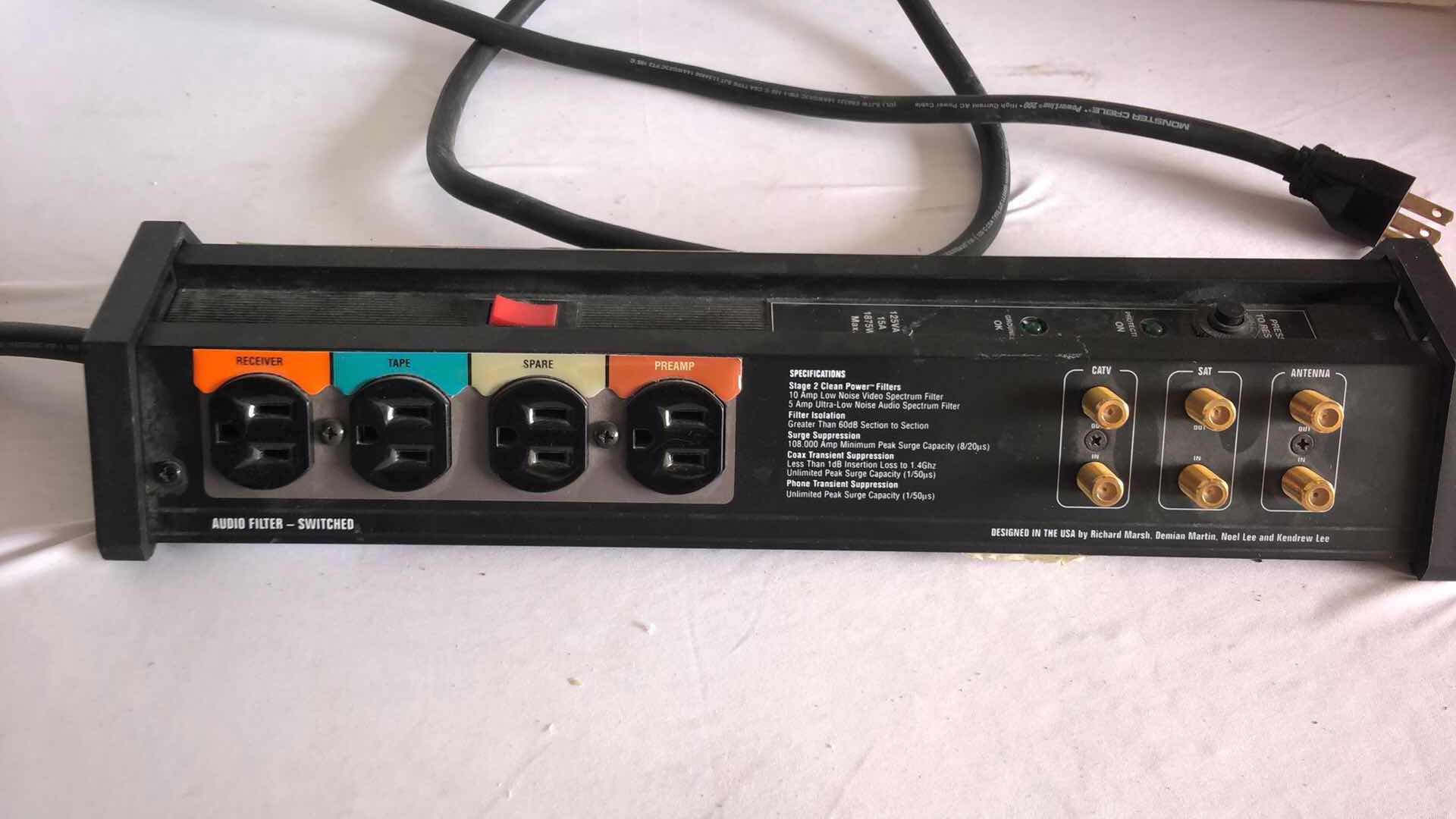 Photo 1 of MONSTER POWER HOME THEATER POWER CENTER HTS1000