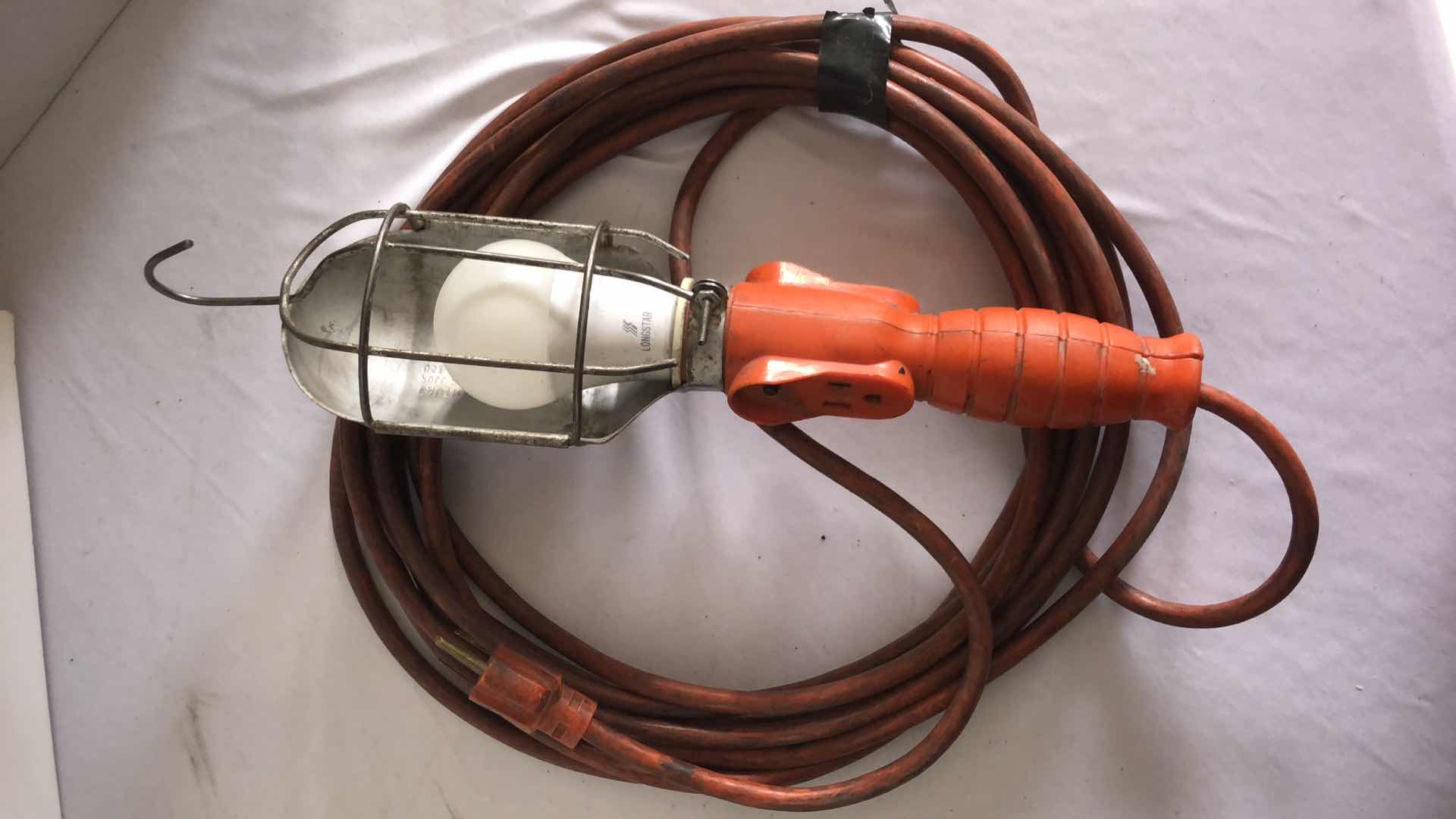 Photo 1 of INDUSTRIAL HOPPER FOR PAINT SPRAYER AND WORKSHOP LIGHT W EXTENSION CABLE