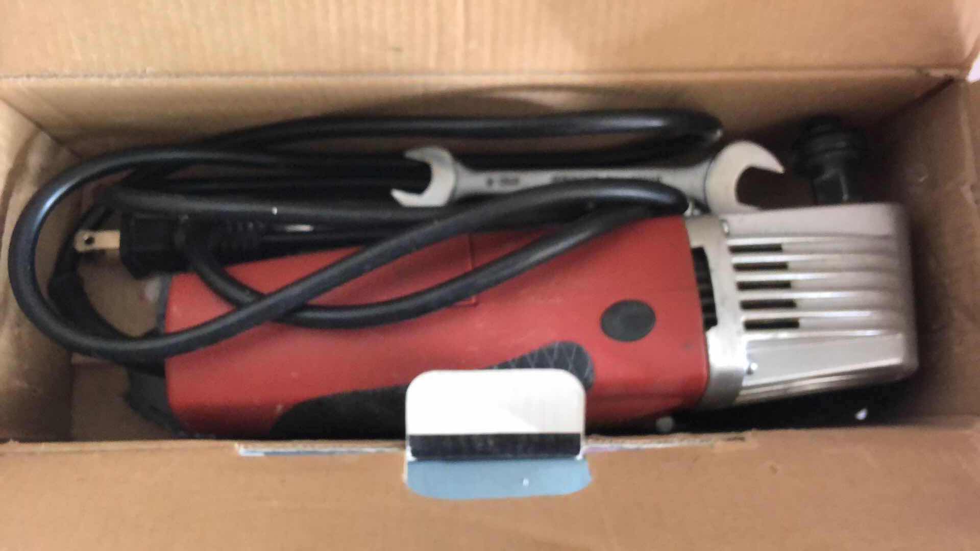 Photo 1 of CHICAGO ELECTRIC MULTI FUCTION POWER TOOL, KOBALT 18V POWER DRILL AND TORQUE DRIVER BIT SET (3)