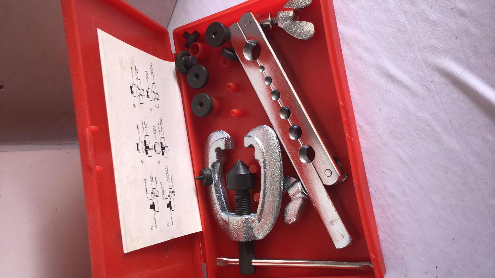 Photo 1 of 3 ASSORTED DIE AND TAP SETS WITH BOX OF STOREHOUSE ROLL PINS