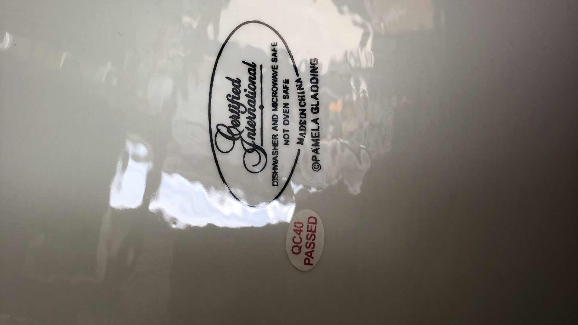 Photo 1 of PAMELA GLADDING LARGE TOSCANA SERVING PLATES 16.5” & 13”