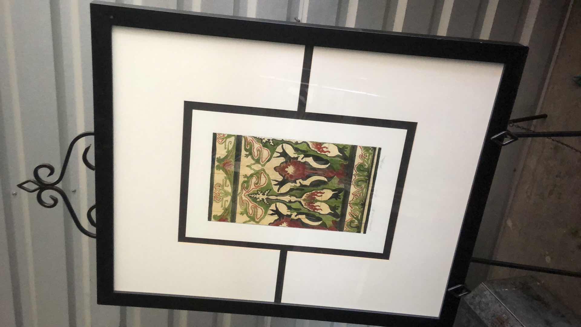 Photo 2 of LARGE HOME DECOR FRAMED PAINTING BY P MAC 3/150 34.5” X 28.5”