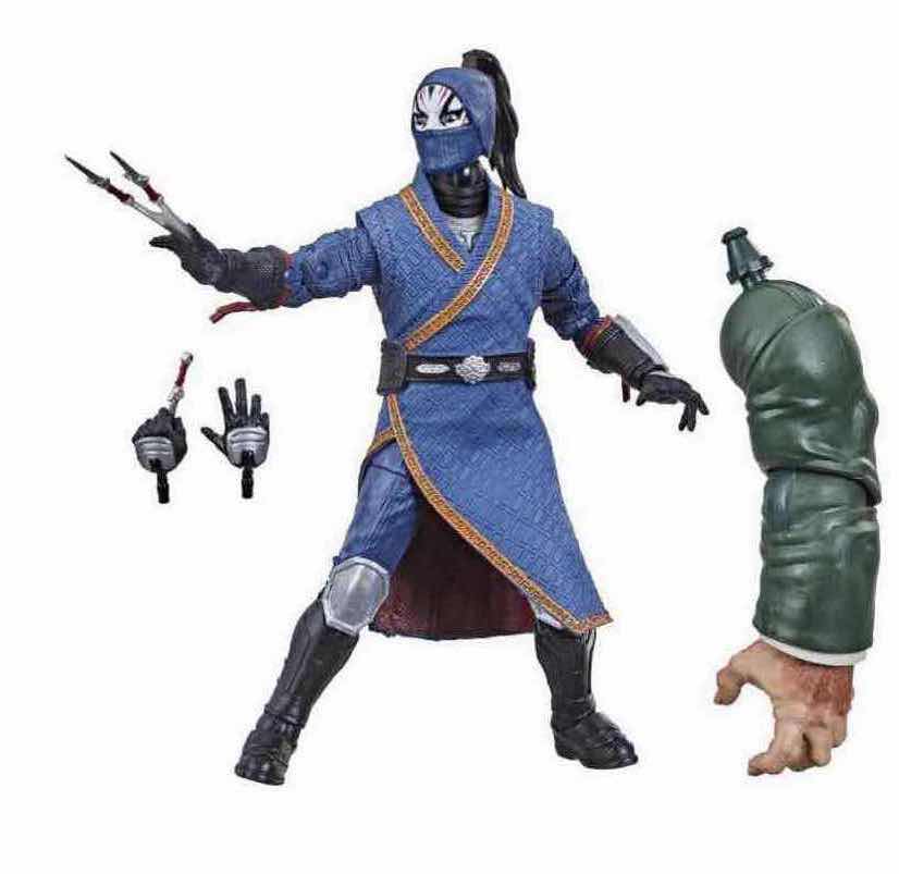Photo 1 of NEW HASBRO MARVEL LEGEND SERIES SHANG-CHI & THE LEGEND OF THE TEN RINGS ACTION FIGURE & ACCESSORIES, “DEATH DEALER”