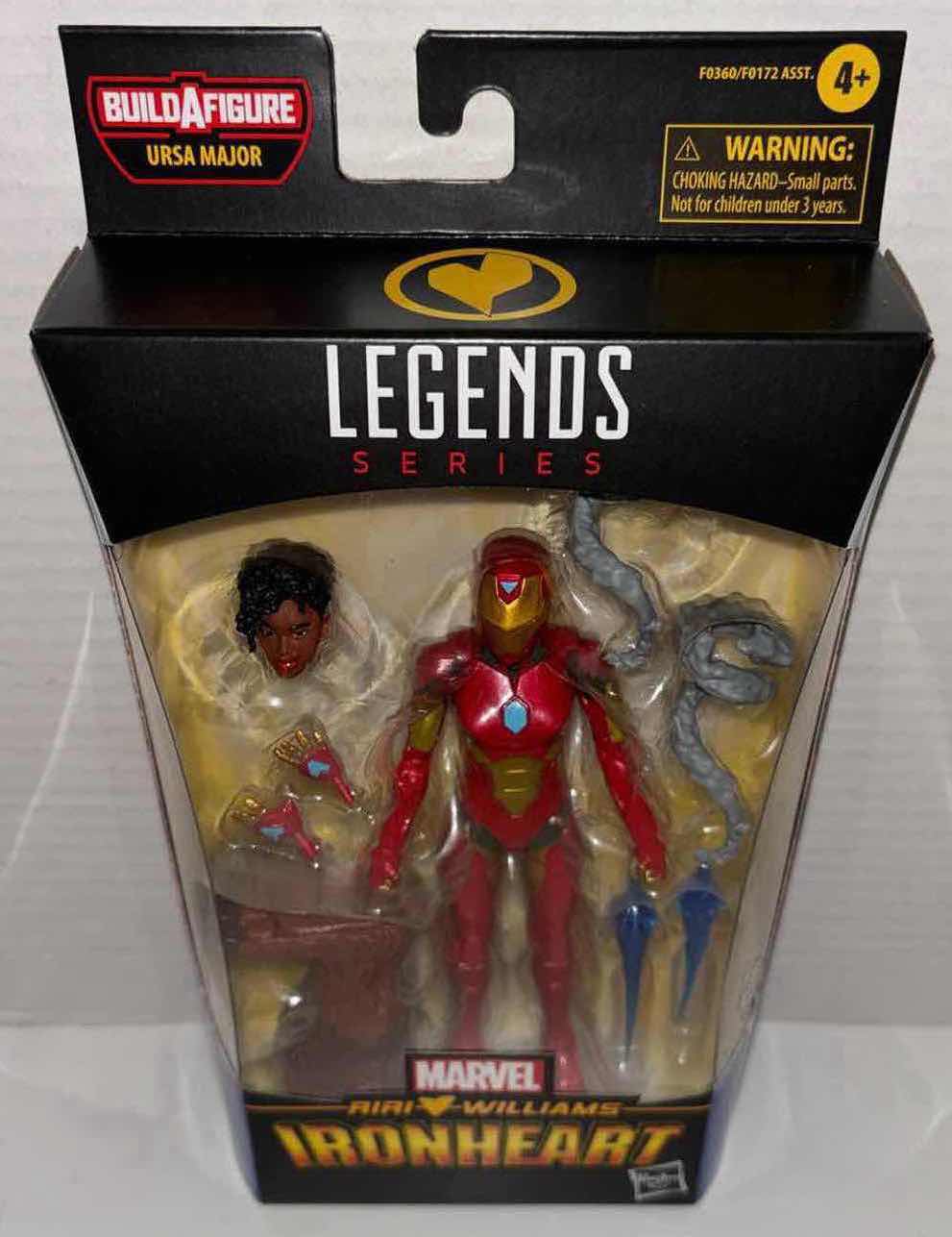 Photo 1 of NEW HASBRO MARVEL LEGEND SERIES ACTION FIGURE & ACCESSORIES,  RIRI WILLIAMS “IRONHEART”