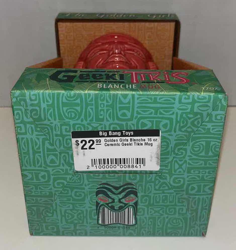 Photo 6 of NEW BEELINE GEEKI TIKIS THE GOLDEN GIRLS 17 OZ CERAMIC “BLANCHE” MUG