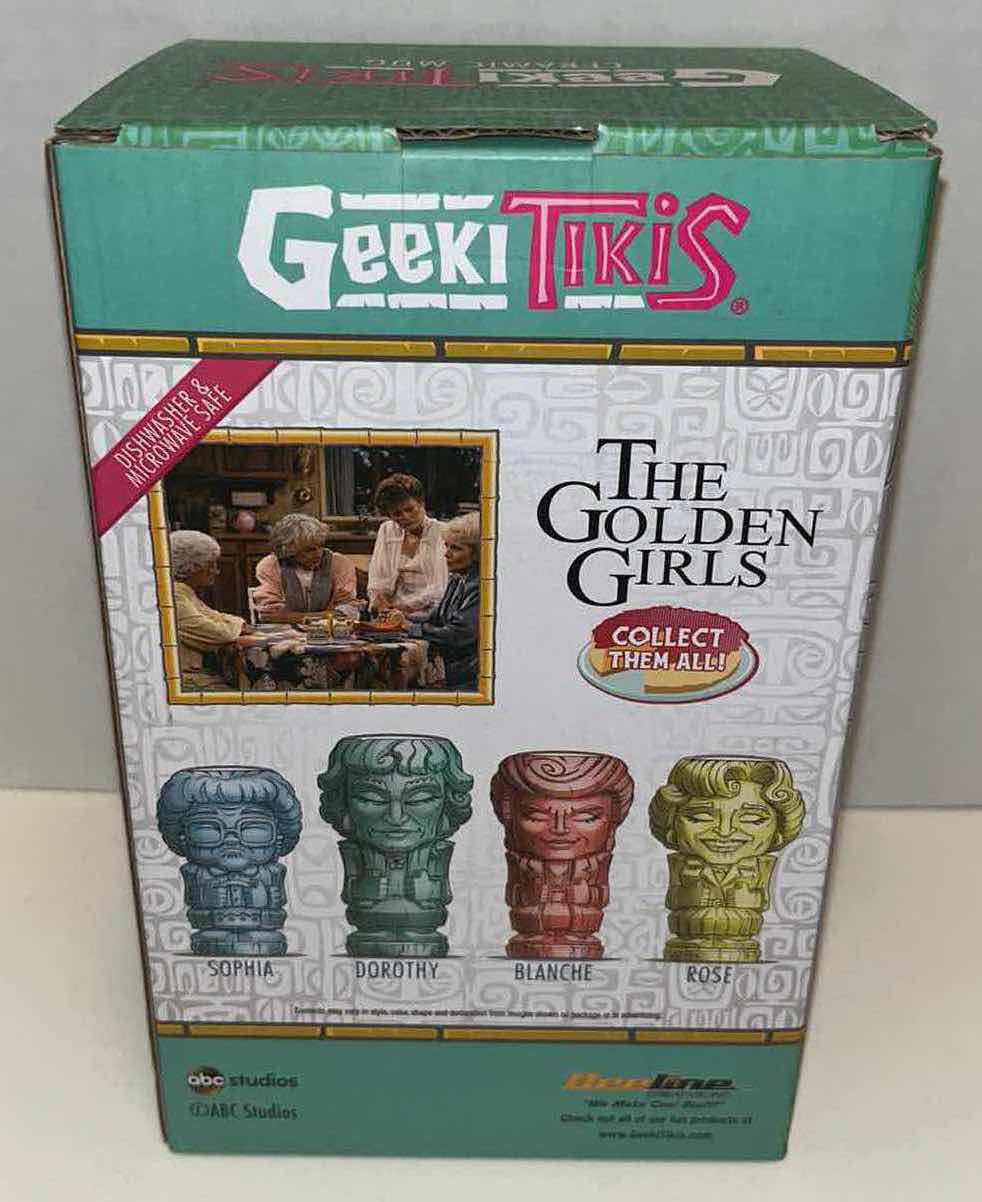 Photo 5 of NEW BEELINE GEEKI TIKIS THE GOLDEN GIRLS 18 OZ CERAMIC “DOROTHY” MUG
