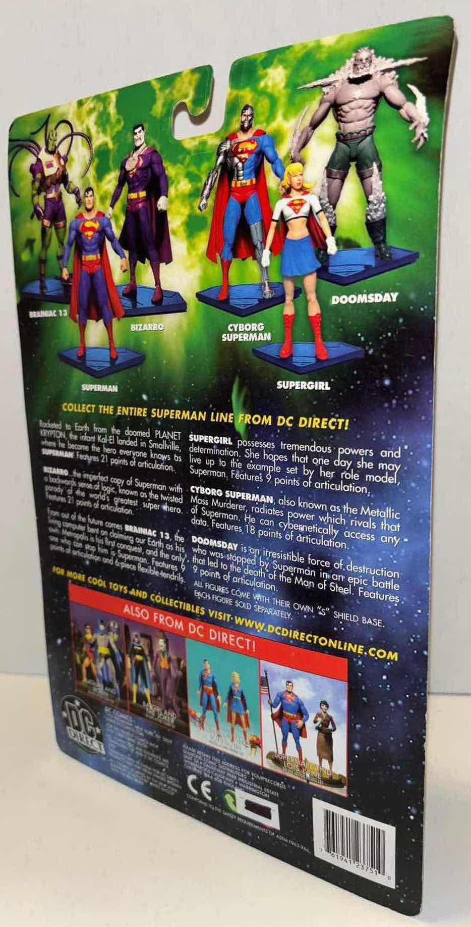 Photo 1 of NEW DC DIRECT SUPERMAN ACTION FIGURE, “SUPERGIRL”