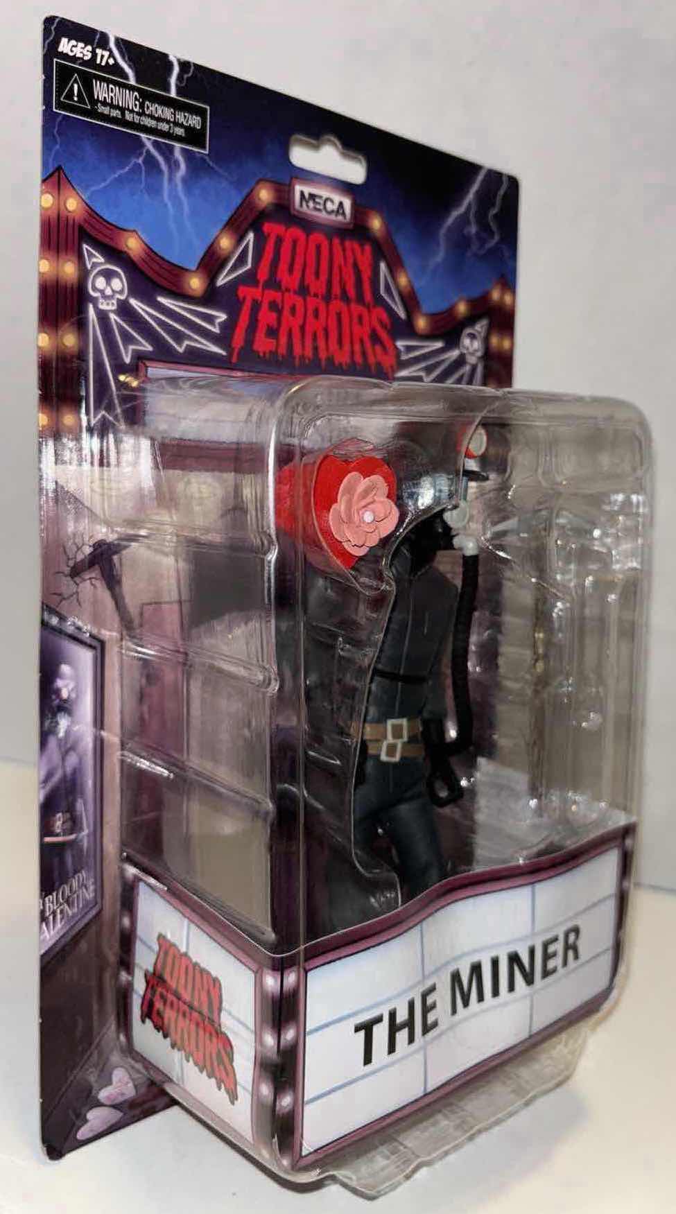Photo 1 of $25 NEW NECA TOONY TERRORS MY BLOODY VALENTINE ACTION FIGURE & ACCESSORIES, “THE MINER”