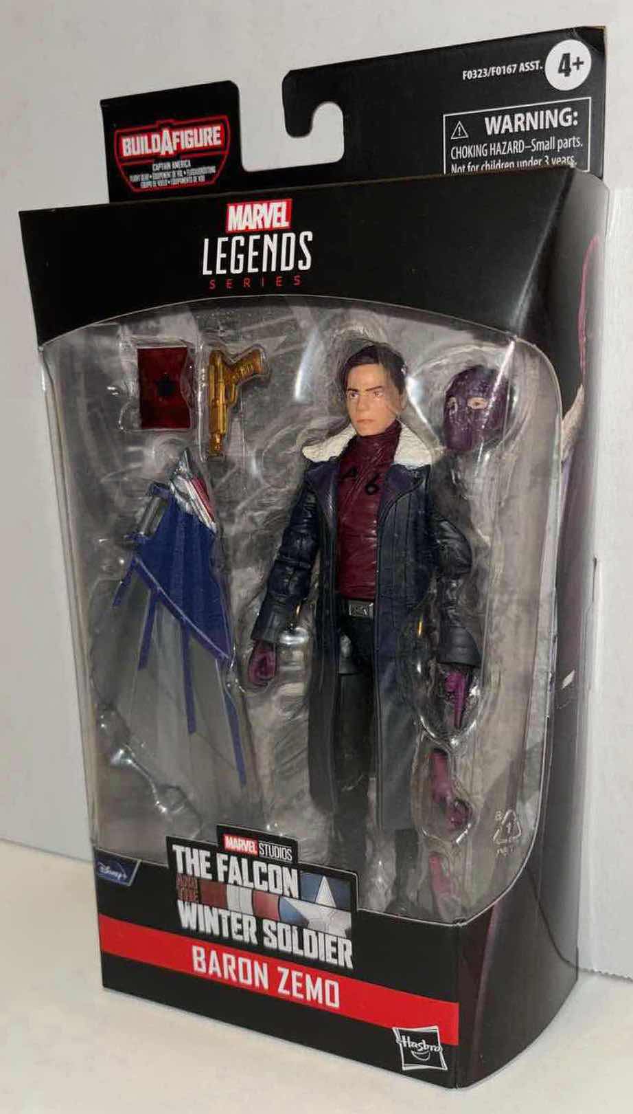 Photo 1 of NEW HASBRO MARVEL LEGENDS SERIES ACTION FIGURE & ACCESSORIES, THE FALCON & THE WINTER SOLDIER “BARON ZEMO”
