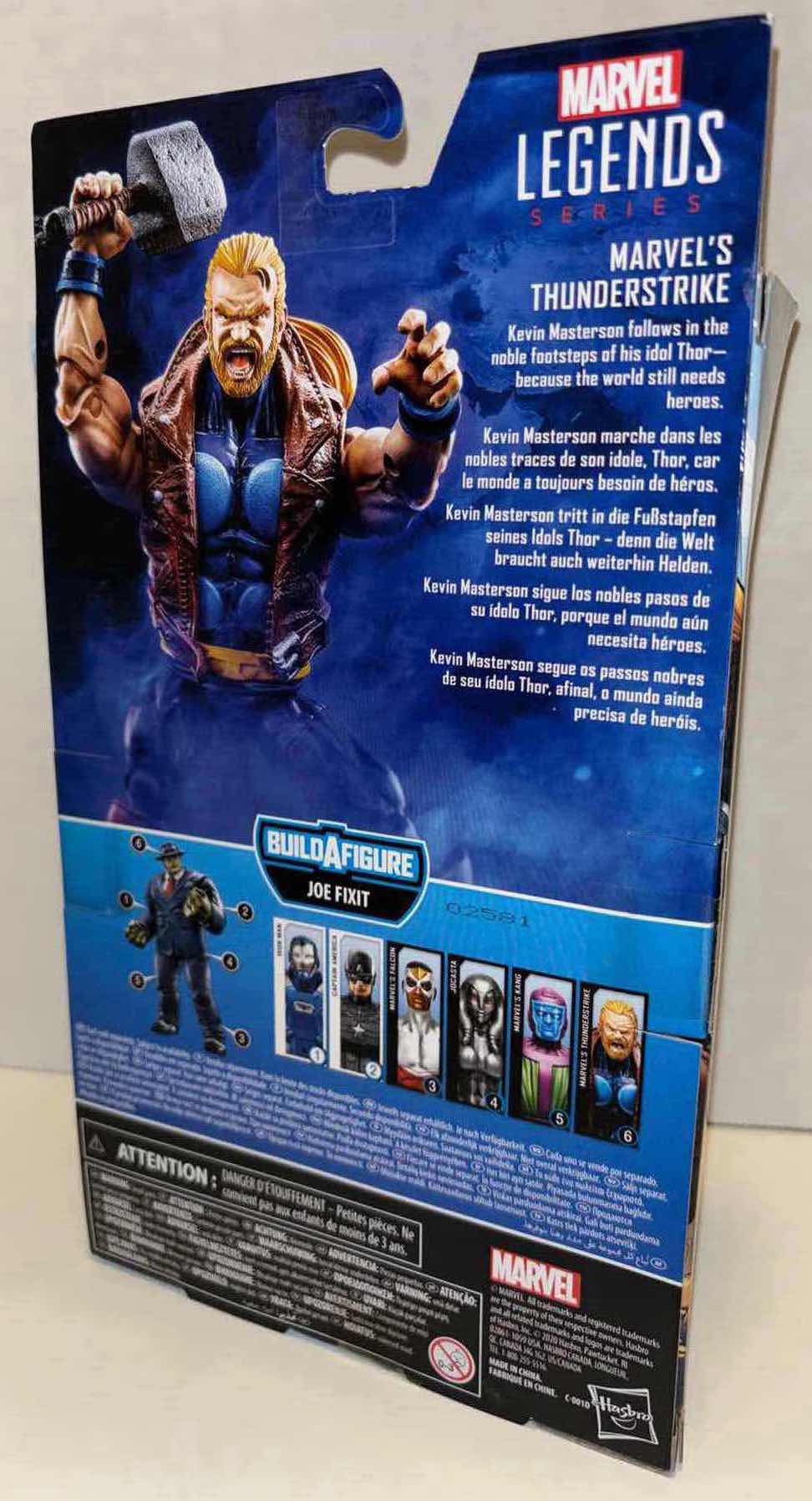 Photo 1 of NEW HASBRO MARVEL LEGENDS SERIES ACTION FIGURE & ACCESSORIES, “MARVEL’S THUNDERSTRIKE”