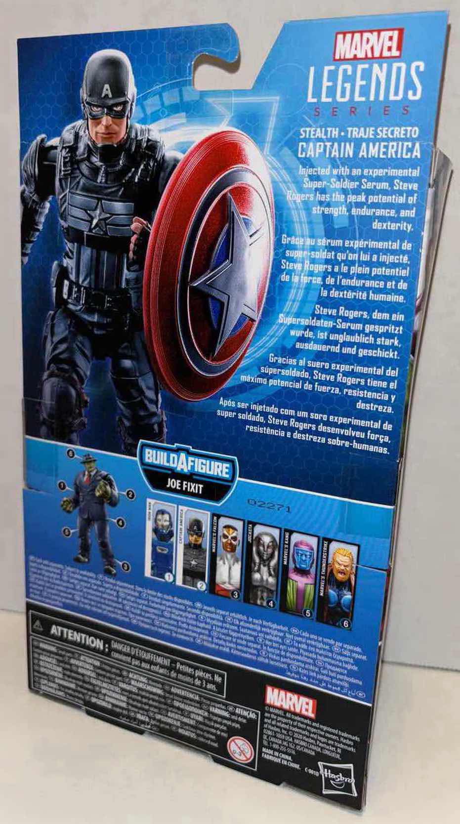 Photo 1 of NEW HASBRO MARVEL GAMER VERSE ACTION FIGURE & ACCESSORIES, AVENGERS STEALTH “CAPTAIN AMERICA”