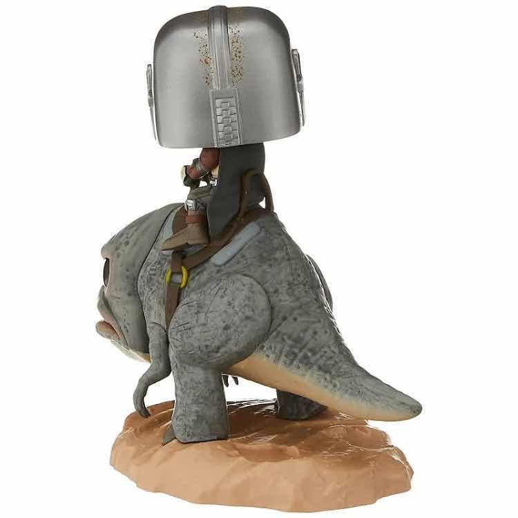Photo 1 of NEW FUNKO POP! DELUXE STAR WARS THE MANDALORIAN BOBBLEHEAD FIGURE, #358 “THE MANDALORIAN ON BLURRG”