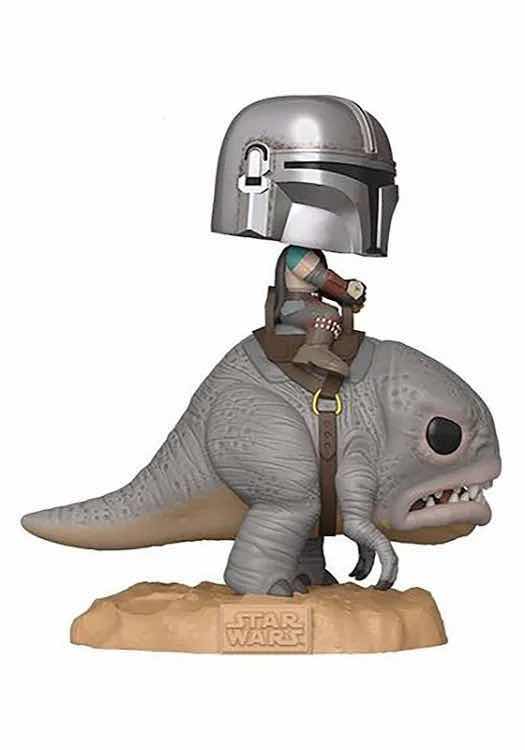 Photo 1 of NEW FUNKO POP! DELUXE STAR WARS THE MANDALORIAN BOBBLEHEAD FIGURE, #358 “THE MANDALORIAN ON BLURRG”
