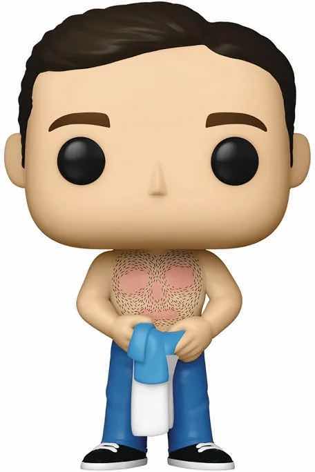 View 1 of NEW FUNKO POP! MOVIES VINYL FIGURE, THE 40 YEAR OLD VIRGIN #1063 ANDY STITZER (WAXED)