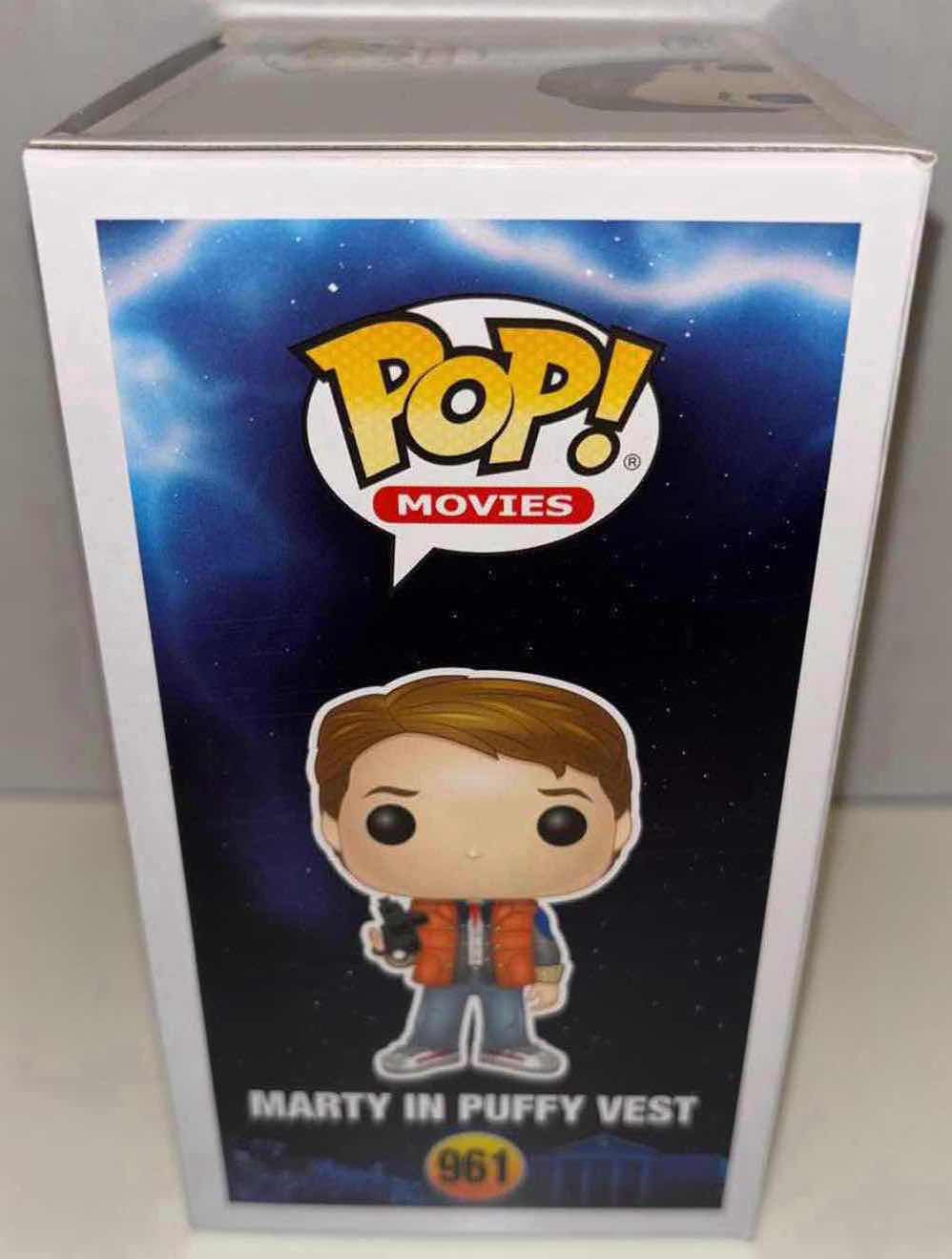 Photo 1 of $18 NEW FUNKO POP! MOVIES VINYL FIGURE, BACK TO THE FUTURE #961 MARTY IN PUFFY VEST