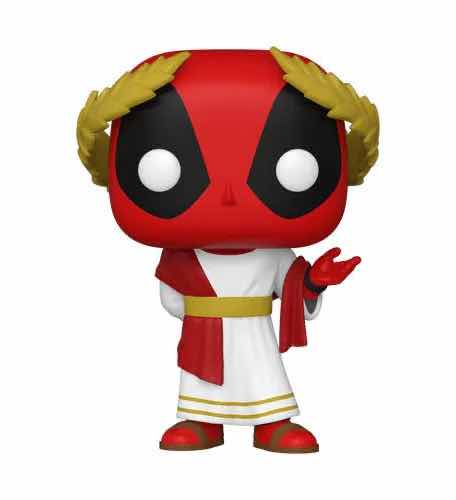 Photo 1 of NEW FUNKO POP! DEADPOOL VINYL BOBBLEHEAD, #779 30TH ANNIVERSARY ROMAN SENATOR DEADPOOL