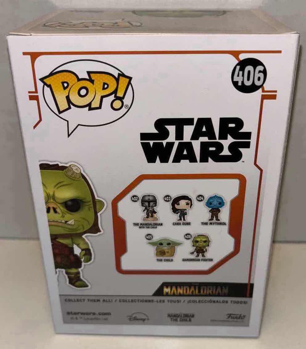 Photo 1 of NEW FUNKO POP! STAR WARS VINYL BOBBLEHEAD, #406 GAMORREAN FIGHTER