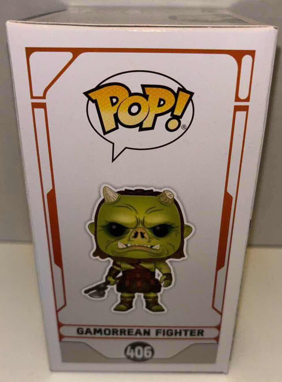 Photo 1 of NEW FUNKO POP! STAR WARS VINYL BOBBLEHEAD, #406 GAMORREAN FIGHTER