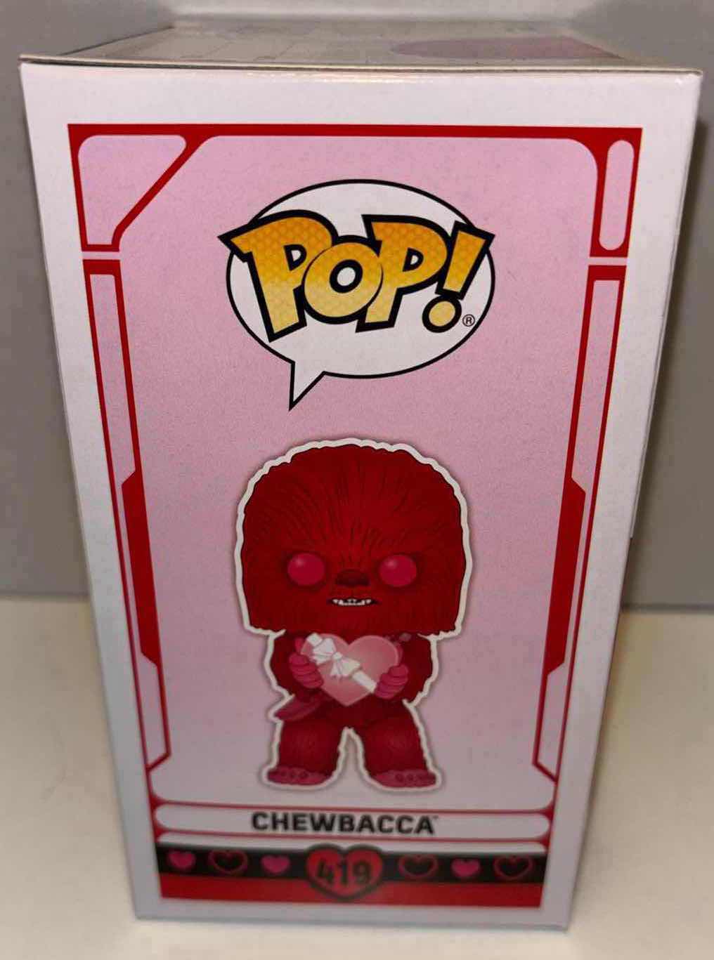 Photo 1 of NEW FUNKO POP! STAR WARS VINYL BOBBLEHEAD, #419 CHEWBACCA