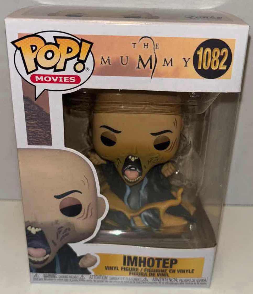 Photo 1 of NEW FUNKO POP! MOVIES VINYL FIGURE, THE MUMMY #1082 “IMHOTEP”