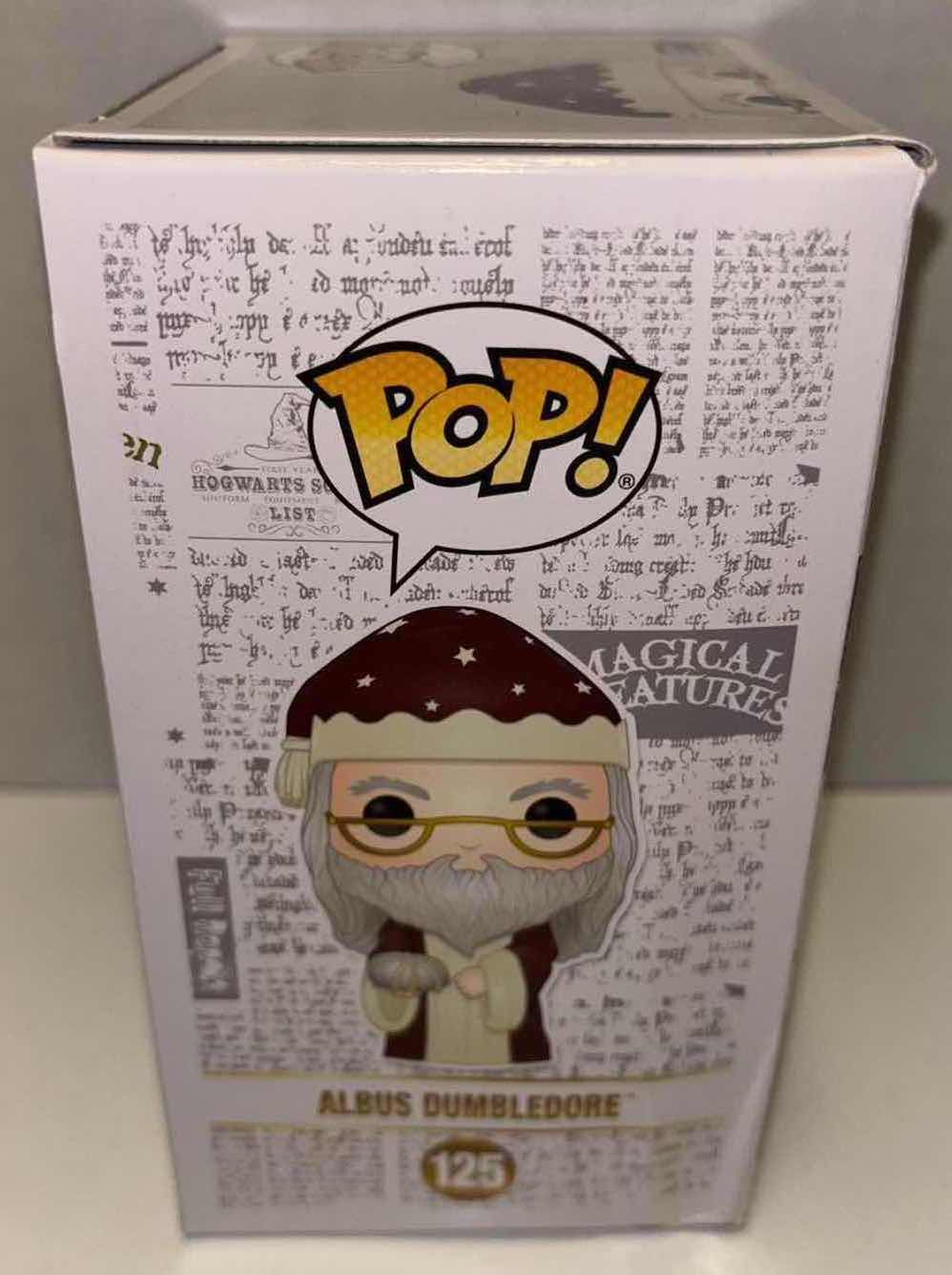 Photo 1 of NEW FUNKO POP! VINYL FIGURE, WIZARDING WORLD HARRY POTTER #125 ALBUS DUMBLEDORE