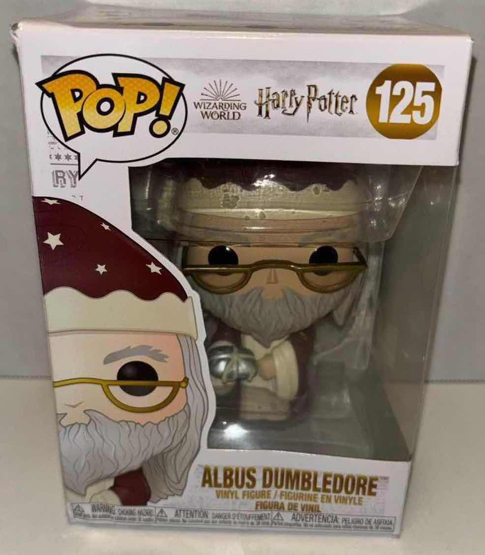 Photo 1 of NEW FUNKO POP! VINYL FIGURE, WIZARDING WORLD HARRY POTTER #125 ALBUS DUMBLEDORE