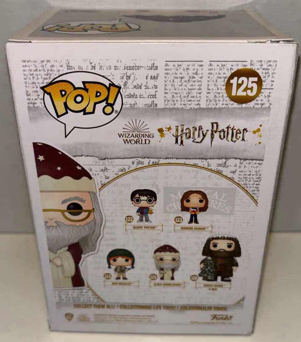 Photo 1 of NEW FUNKO POP! VINYL FIGURE, WIZARDING WORLD HARRY POTTER #125 ALBUS DUMBLEDORE
