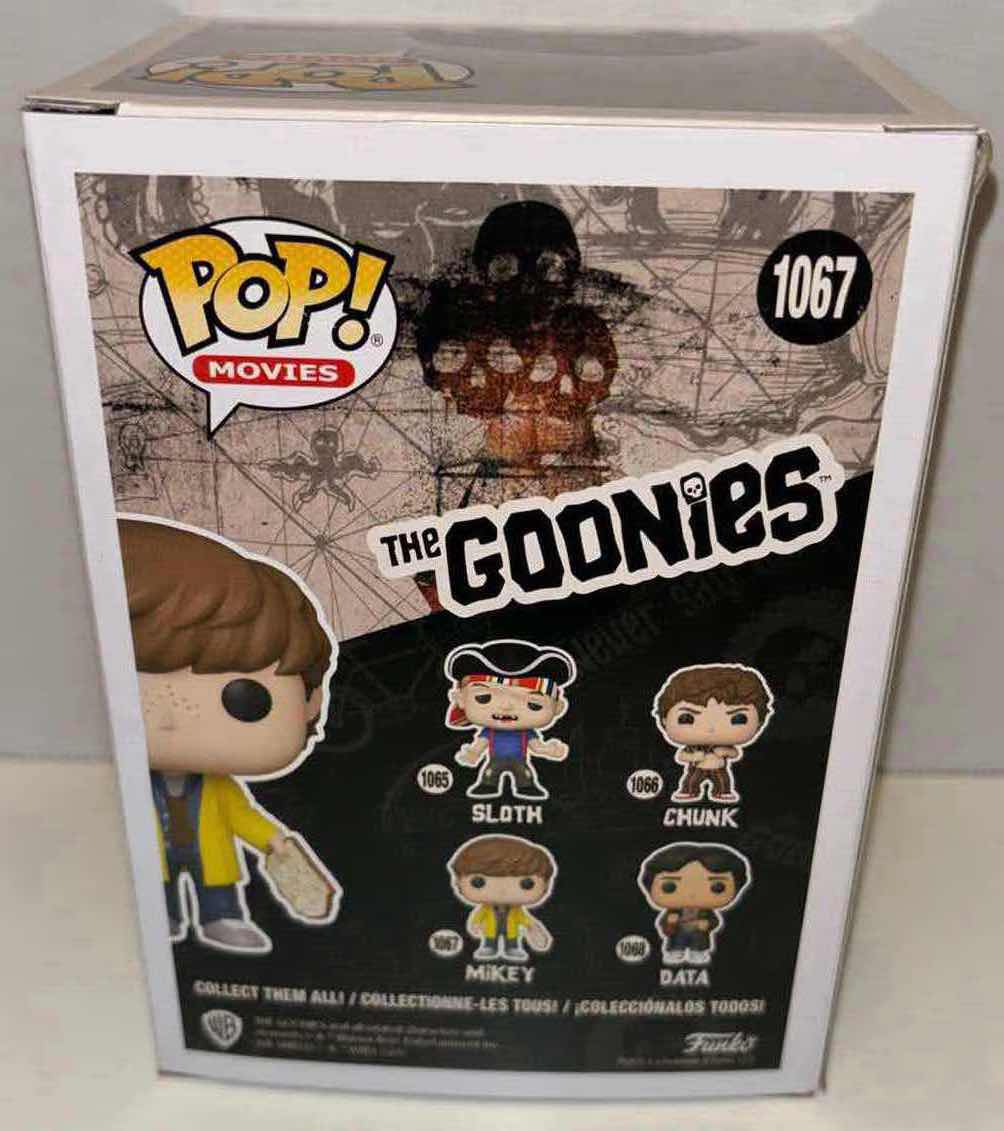 Photo 1 of NEW FUNKO POP! MOVIES VINYL FIGURE, THE GOONIES #1067 MIKEY