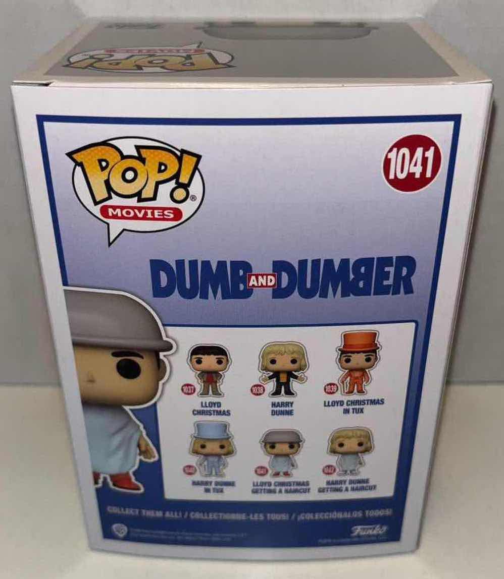 Photo 1 of NEW FUNKO POP! MOVIES VINYL FIGURE, DUMB AND DUMBER #1041 LLOYD CHRISTMAS GETTING A HAIRCUT