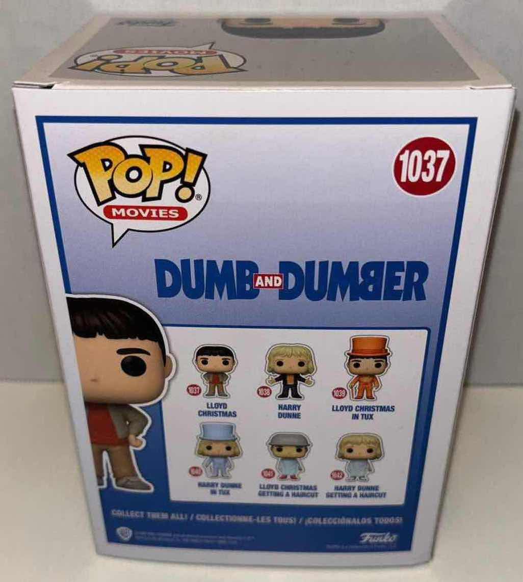 Photo 1 of NEW FUNKO POP! MOVIES VINYL FIGURE, DUMB AND DUMBER #1037 LLOYD CHRISTMAS