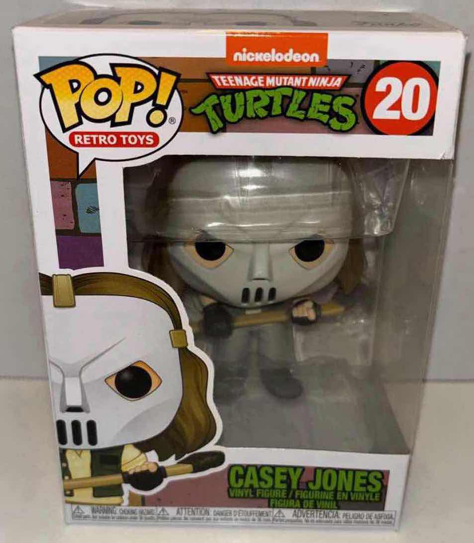 Photo 1 of NEW FUNKO POP! RETRO TOYS VINYL FIGURE, TEENAGE MUTANT NINJA TURTLES #20 “CASEY JONES”