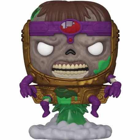 Photo 2 of NEW FUNKO POP! MARVEL ZOMBIES BOBBLEHEAD FIGURE & POCKET POP! BOBBLEHEAD KEYCHAIN, #791 ZOMBIE M.O.D.O.K. & ZOMBIE GAMBIT KEYCHAIN