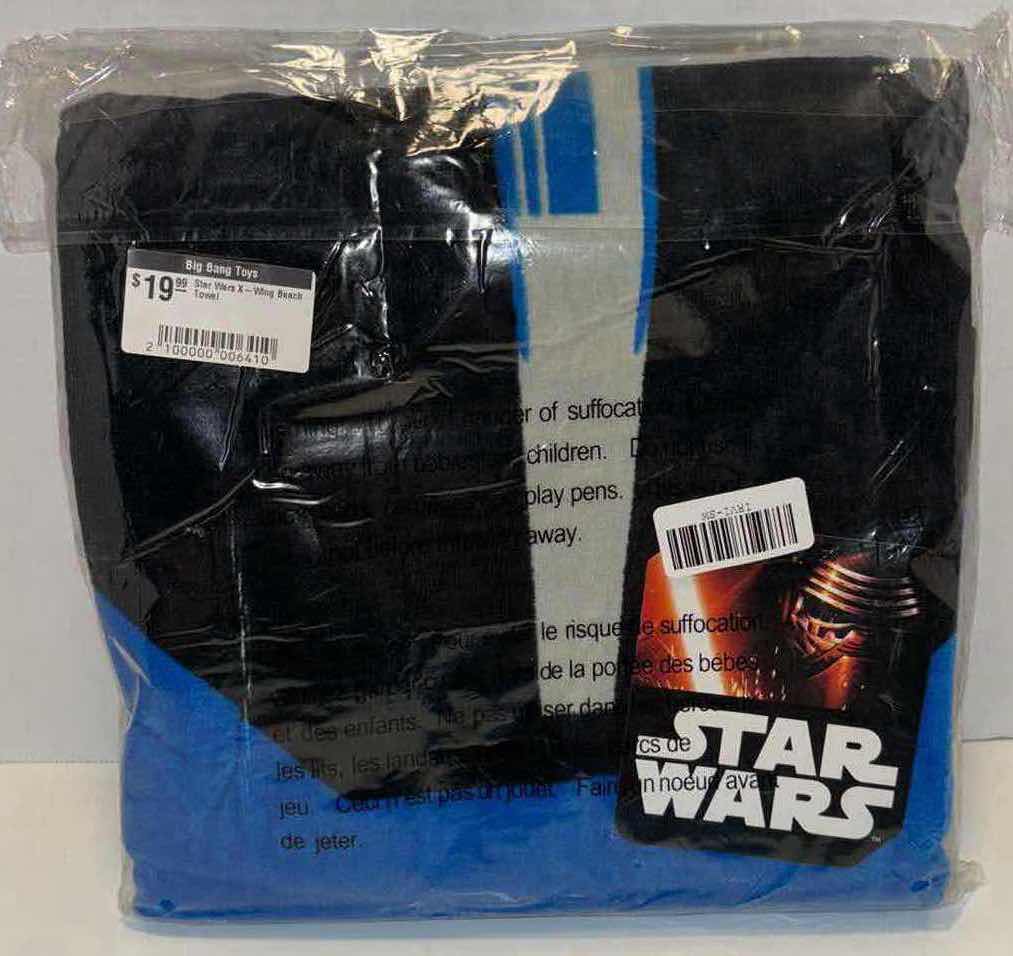 Photo 1 of NEW STAR WARS X-WING 33” x 66” BEACH TOWEL