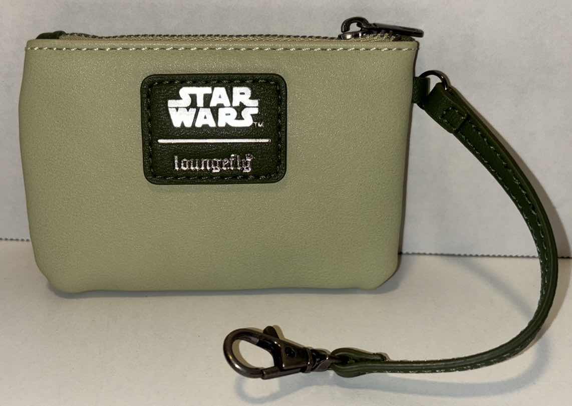 Photo 1 of NEW LOUNGEFLY STAR WARS ENDOR FAUX LEATHER MINI BACKPACK W COIN PURSE