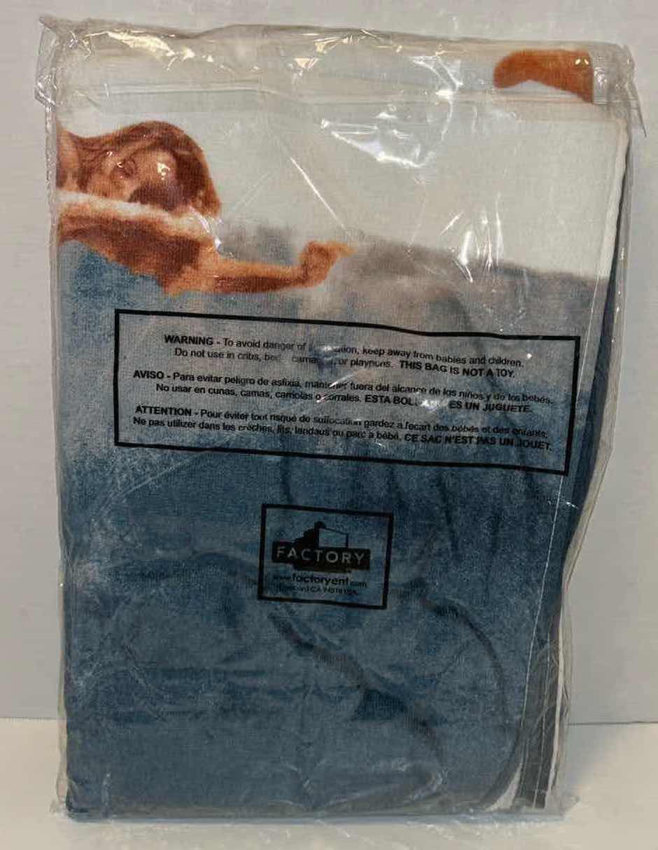 Photo 1 of NEW FACTORY ENTERTAINMENT JAWS 30” x 60” BEACH/BATH TOWEL