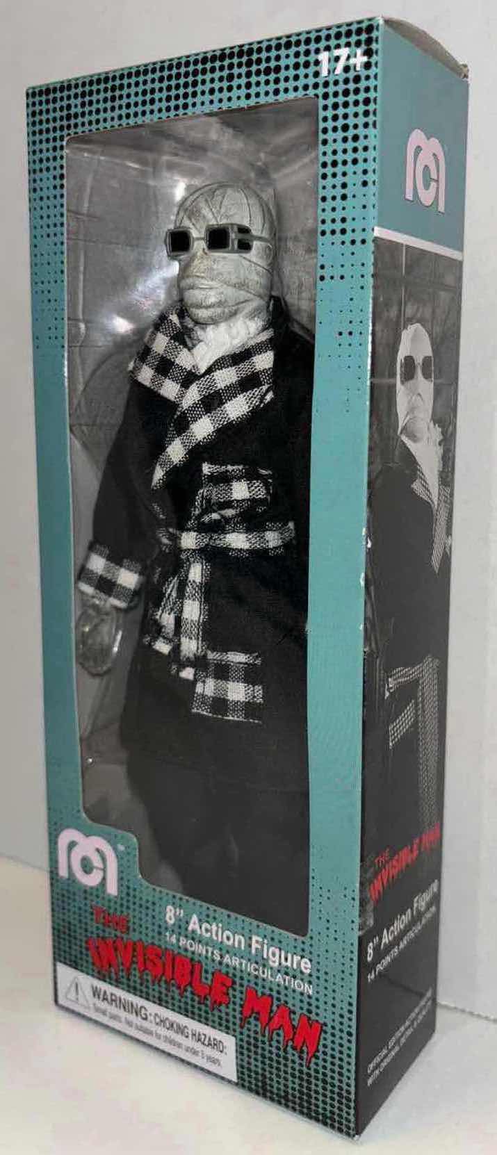 Photo 1 of BRAND NEW MEGO 8” ACTION FIGURE, “THE INVISIBLE MAN ”