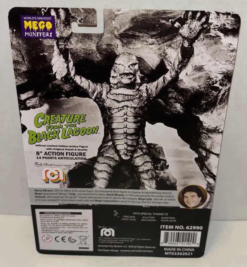 Photo 1 of BRAND NEW MEGO 8” ACTION FIGURE, “CREATURE FROM THE BLACK LAGOON”