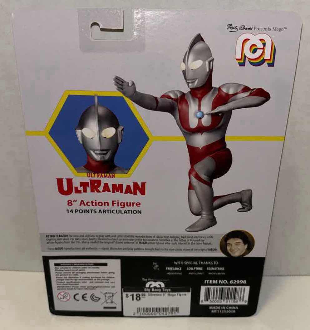 Photo 1 of BRAND NEW MEGO 8” ACTION FIGURE, “ULTRAMAN”