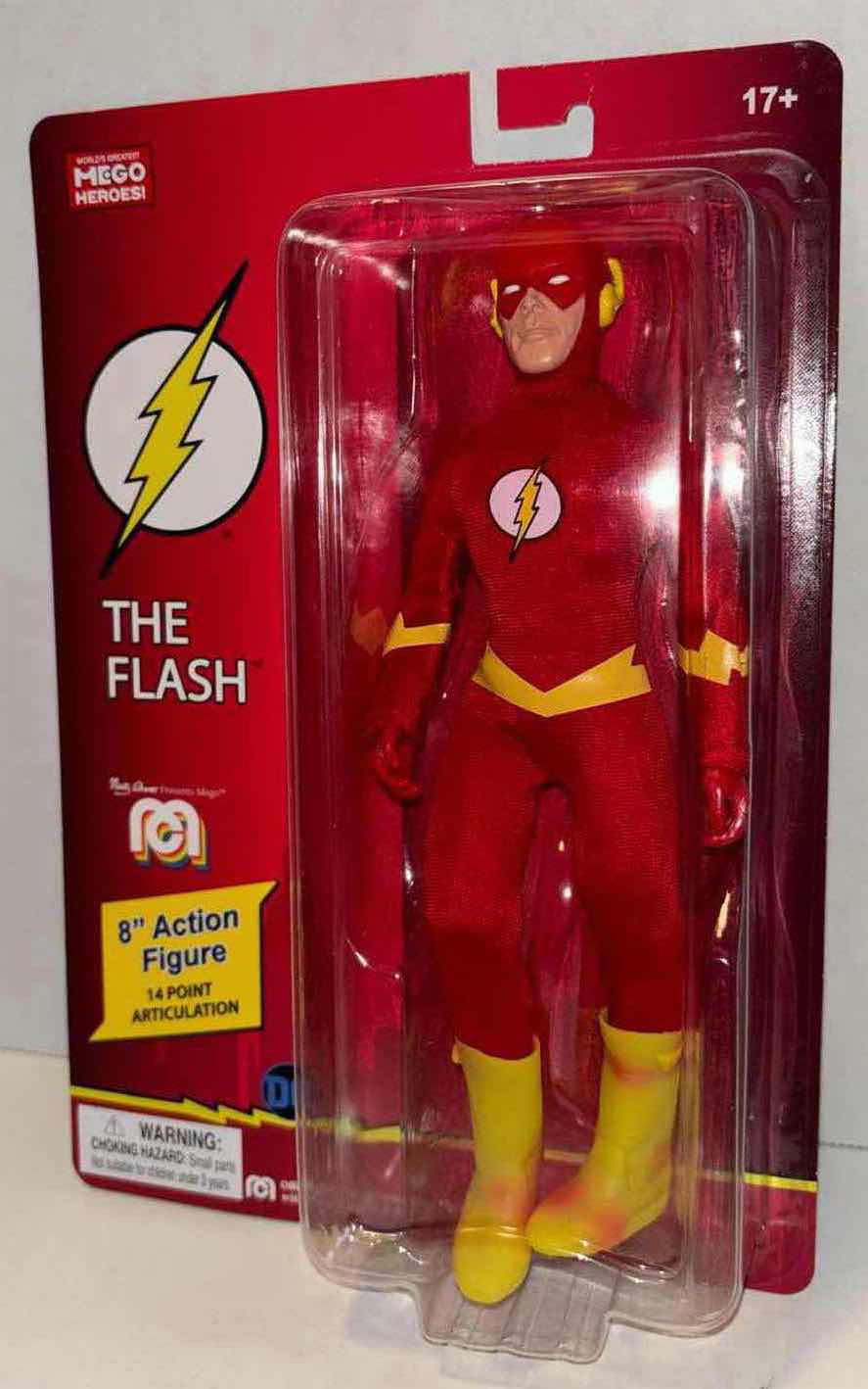 Photo 1 of $18 BRAND NEW MEGO 8” ACTION FIGURE, DC COMICS “THE FLASH”